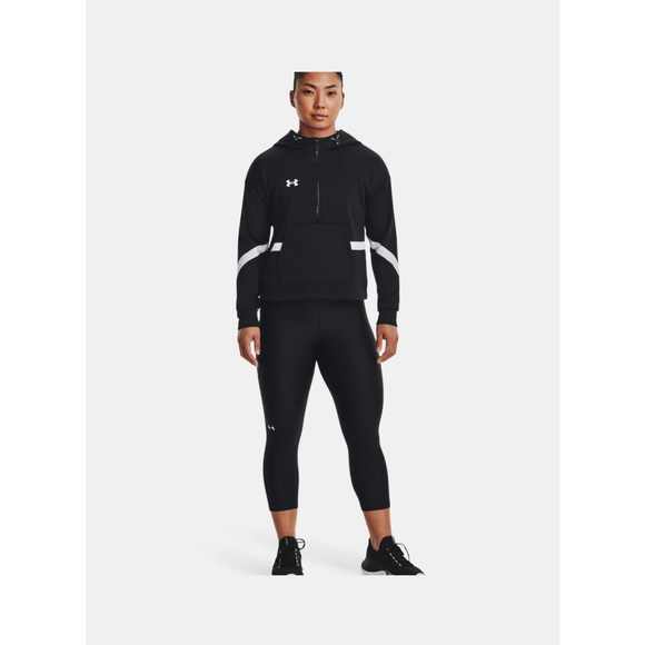 Under Armour Women’s Black/White UA Storm Armour Fleece Hoodie - Picture 2 of 5